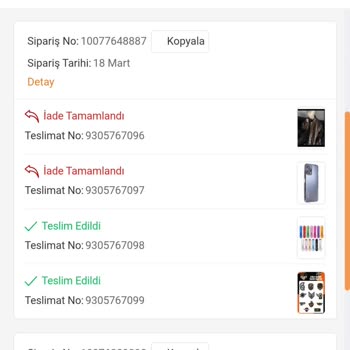 İade Sürecinde Ürün Karışıklığı Ve Trendyol'un Yetersiz Desteği