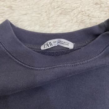 Zara Sweatshirt İlk Yıkamada Küçüldü Param Boşa Gitti