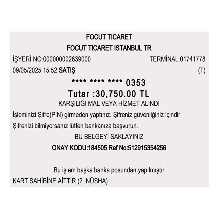 Habersiz Kredi Kartı Harcamasıyla Mağduriyet Yaşadım