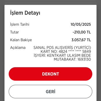 Kent Kart Yüklemesi Sonrası Para Karta Geçmedi Muhatap Bulunamıyor