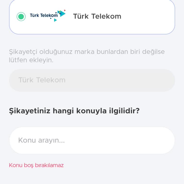 İzmir'in Merkezinde Türk Telekom Çekim Sorunu