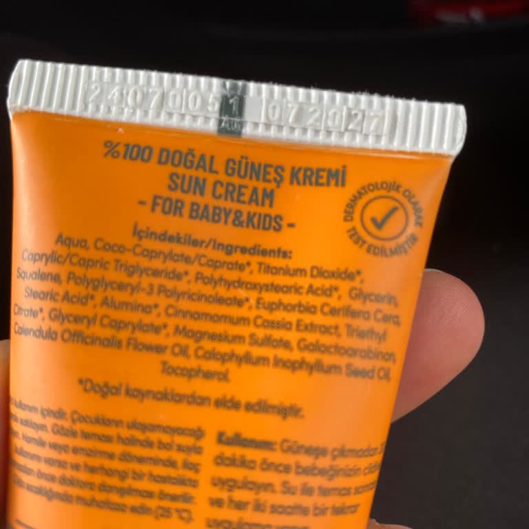 Bebek Güneş Kreminde Titanyum Dioksit Endişesi
