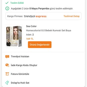 Beklediğim Renk Yerine Kızıl Ve Kaşıntı Sorunu Yaşadım
