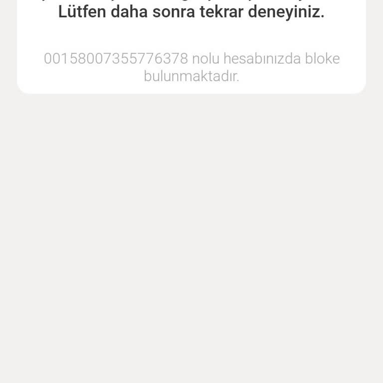 VakıfBank Hesabımda Sebepsiz Bloke Ve Mağduriyet
