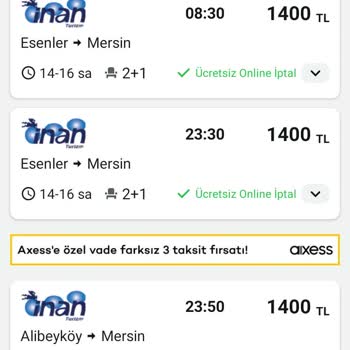 İnan Turizm'in Kısa Sürede Yüksek Fiyat Artışları Hakkında Şikayet