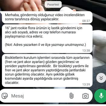 Aldığım Bisikletin Sürekli Arızalanması Ve Yetersiz Müşteri Hizmeti