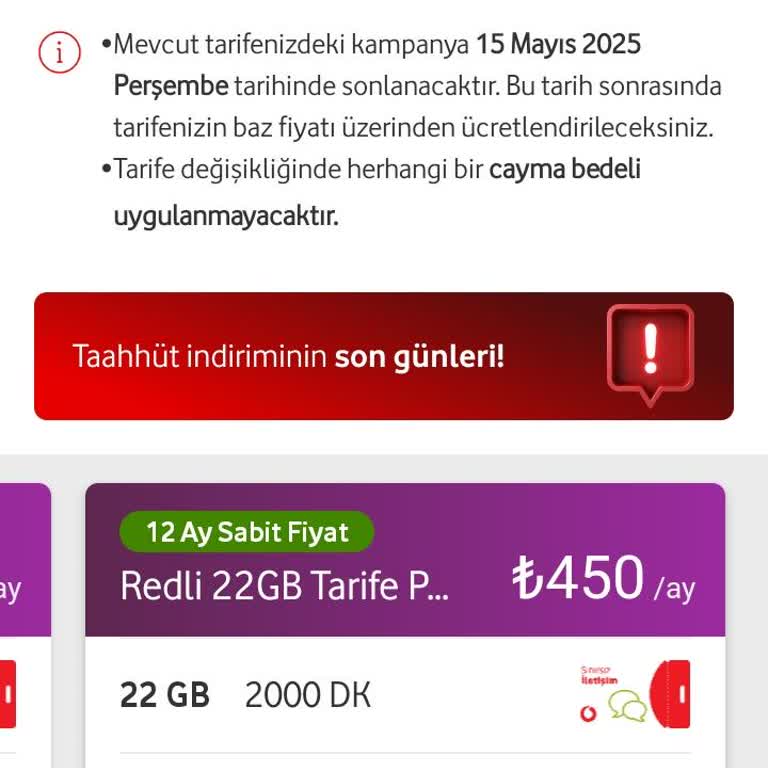 Yüksek Fiyatlar Nedeniyle Uygun Tarifeye Geçiş Talebi