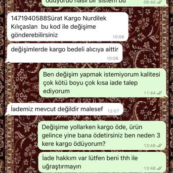 İade Hakkıma Saygı Gösterilmedi, Cevap Bile Vermediler