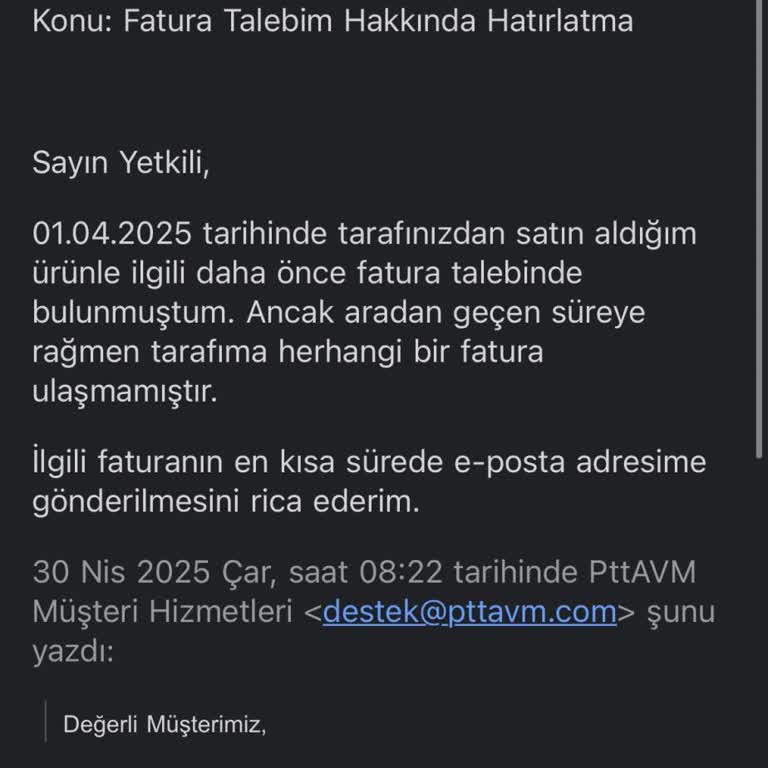 Faturam Haftalardır Gönderilmiyor, İade Hakkım Engelleniyor