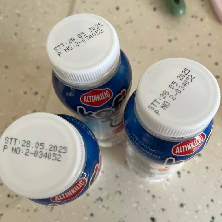 Altınkılıç Kefirlerin Son Kullanma Tarihi Geçmeden Bozulması