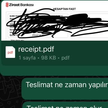 Siparişe Yanıt Alınamaması Ve İletişim Sorunu