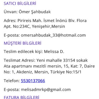 Getir'den Sipariş İptali Ve Yetersiz Müşteri Hizmetleri Deneyimi