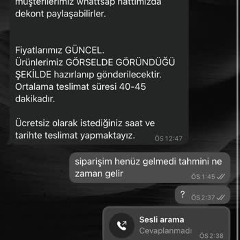 Özel Günde Sipariş Edilen Çiçek Gönderilmedi, Param İade Edilmiyor