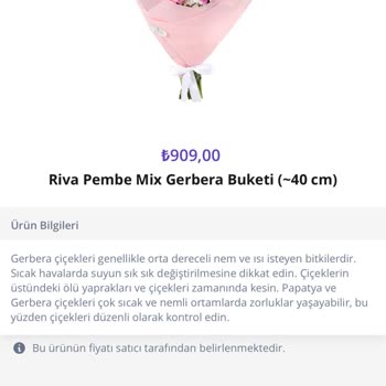 Getirçarşıdan Aldığım Çiçek Görselden Tamamen Farklı Çıktı Hevesim Kırıldı