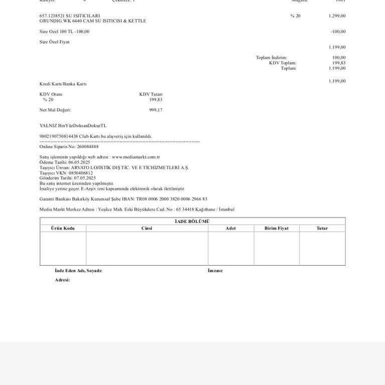 Media Markt İade Sürecindeki Bilgi Kirliliği Ve Mağduriyet