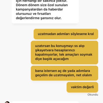 Hesap Kapatma Talebime Yanıt Verilmiyor, Müşteri Talepleri Göz Ardı Ediliyor