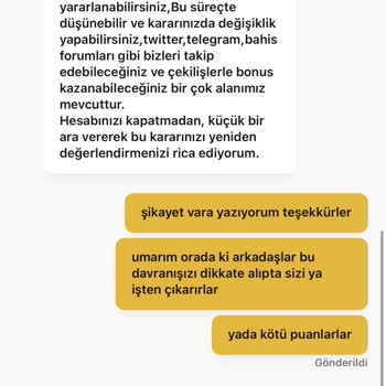 Hesap Kapatma Talebime Yanıt Verilmiyor, Müşteri Talepleri Göz Ardı Ediliyor