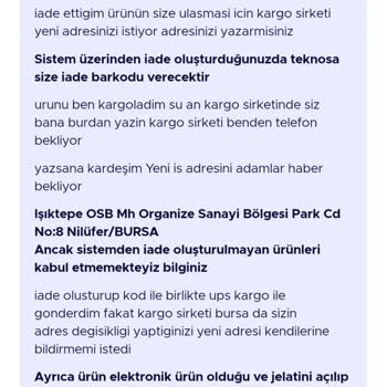Aldığım Cep Telefonunda Sürekli Kapanma Sorunu Ve Satıcı İade Sürecinde Yaşanan Mağduriyet
