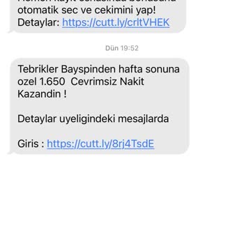 Vodafone Hattıma Sürekli Spam SMS Geliyor Engellememe Rağmen Durmuyor