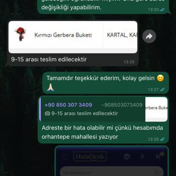 Çiçek Siparişim Zamanında Teslim Edilmedi, Müşteri Hizmetleri Yanıt Vermiyor