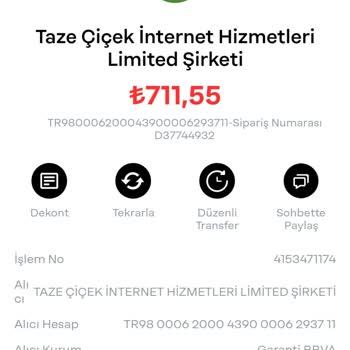 Teslim Edilmeyen Siparişe Yanıltıcı Teslimat Bildirimi