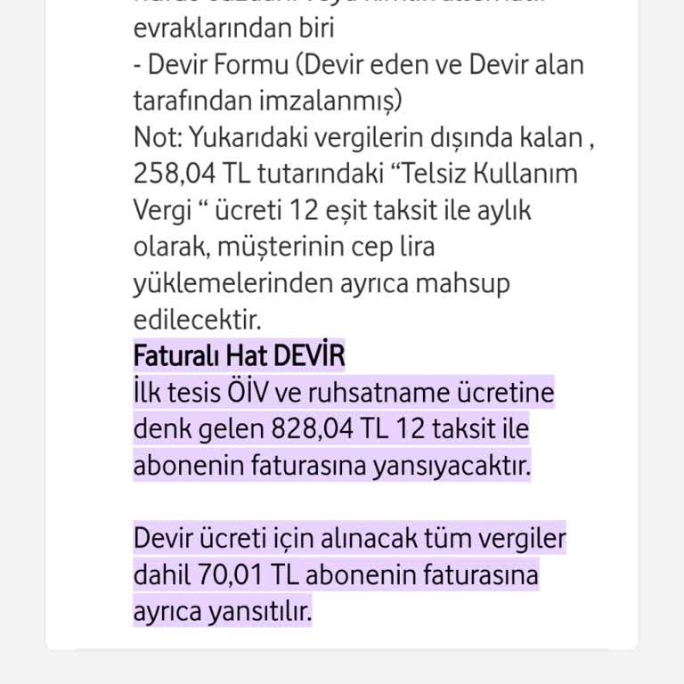 Vodafone Bayisinde Fazla Ücret Alınması Ve Şikayet Sürecinde İlgisizlik