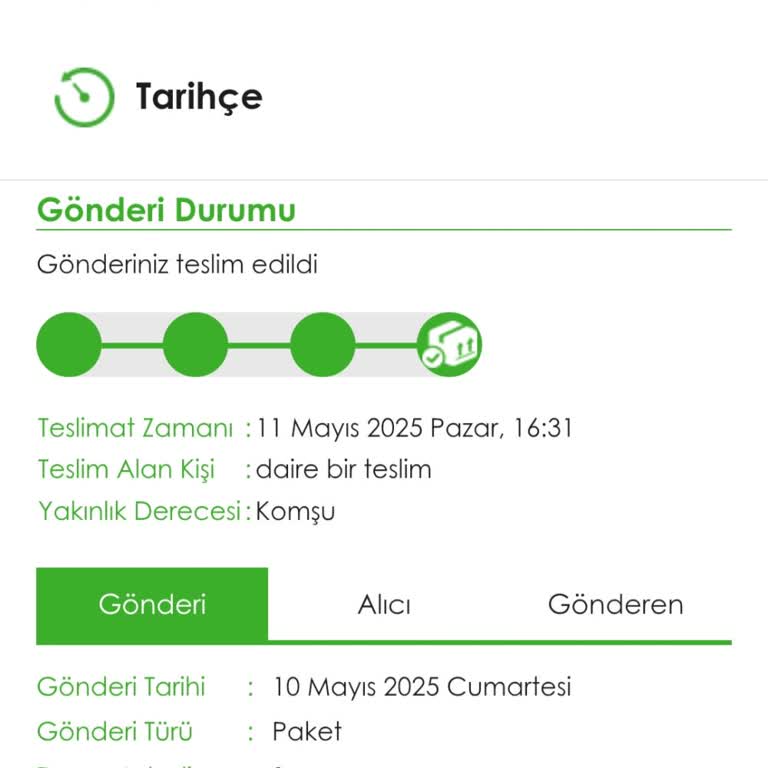 Yanlış Adrese Teslim Edilen Kargo Ve Bilgilendirme Eksikliği