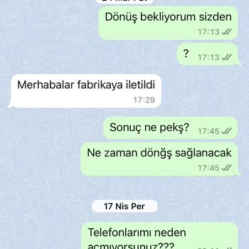 Garanti Kapsamındaki Kırık Baza İçin Vanessa Mobilya'dan Şaşırtıcı İlgisizlik Ve Müşteri Mağduriyeti