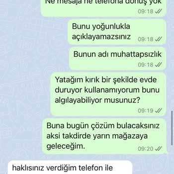 Garanti Kapsamındaki Kırık Baza İçin Vanessa Mobilya'dan Şaşırtıcı İlgisizlik Ve Müşteri Mağduriyeti