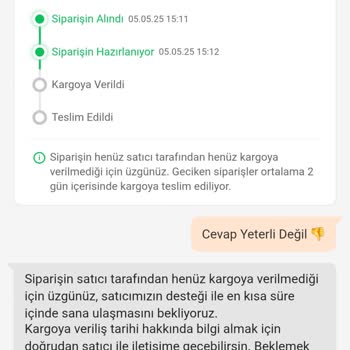 Karaca Home Siparişim Zamanında Kargoya Verilmedi, Bilgi Alamıyorum