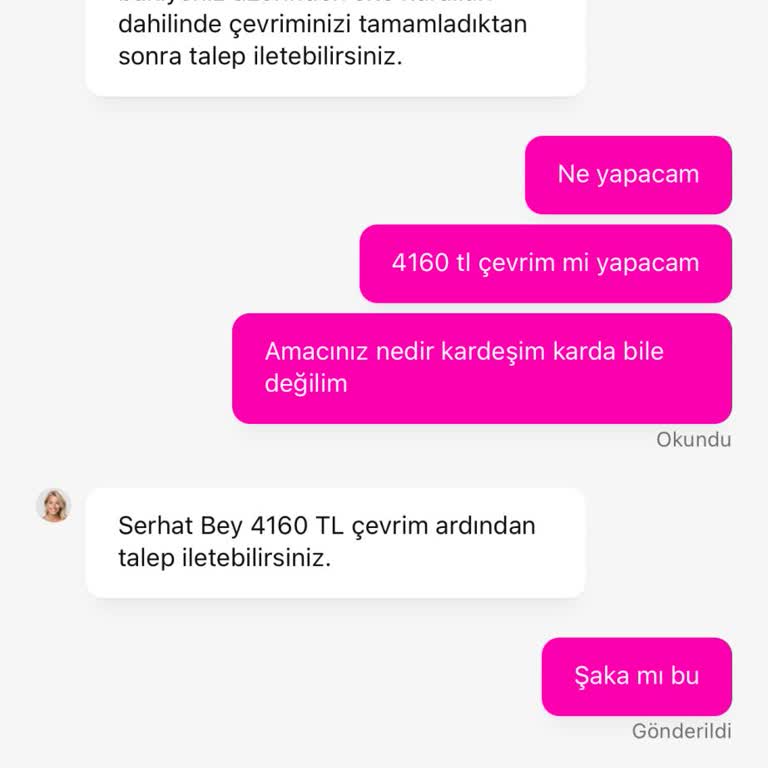 Çekim İşlemi Haksız Şekilde İptal Edildi, Param Kayboldu