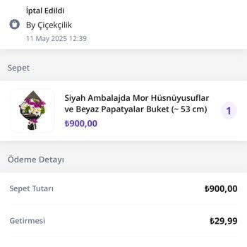Adres Doğru Olmasına Rağmen Siparişim İptal Edildi, Ücret İadesi Yapılmıyor
