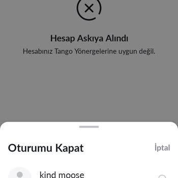 Haksız Yere Askıya Alınan Hesabımın Tekrar Açılmasını İstiyorum