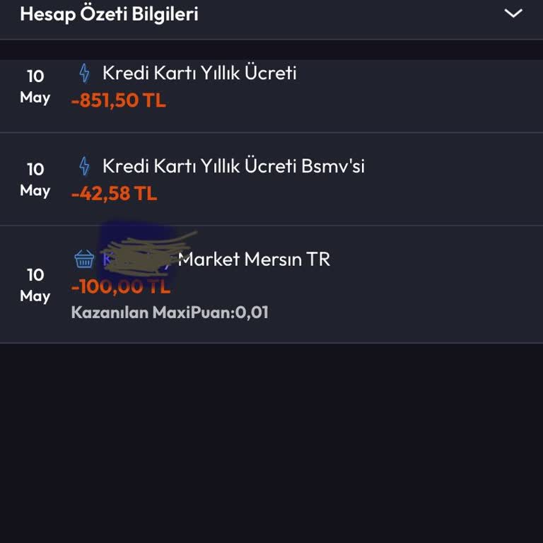Aktif Edilmeyen Kredi Kartından Ücret Alınması Ve Karekodla Ödeme Sorunu