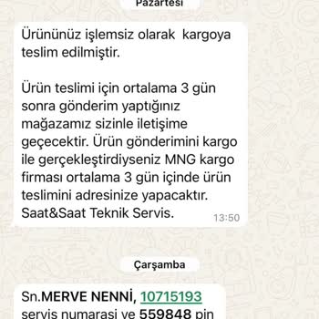 Su Geçirmez Saatte Su Sızıntısı Ve Yüksek Onarım Ücreti Şikayeti