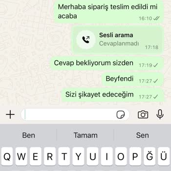 Sipariş Sonrası İletişimsizlik Ve Teslim Edilmeyen Çiçek