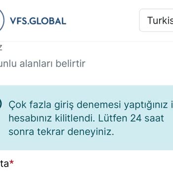 VFS Global Randevu Sistemi Hataları Ve Cevapsızlık Mağduriyeti