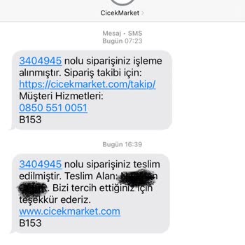 Çiçek Teslim Edilmedi, İade Talebime Yanıt Alamıyorum