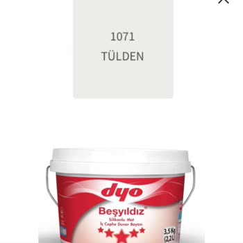 Dyo 1071 Tülden Boya Rengi Beklentiyi Karşılamadı!