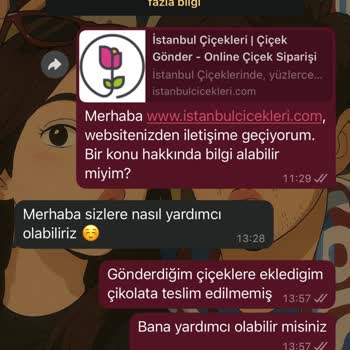 Teslim Edilmeyen Anneler Günü Siparişi Ve Yetersiz Müşteri Hizmeti