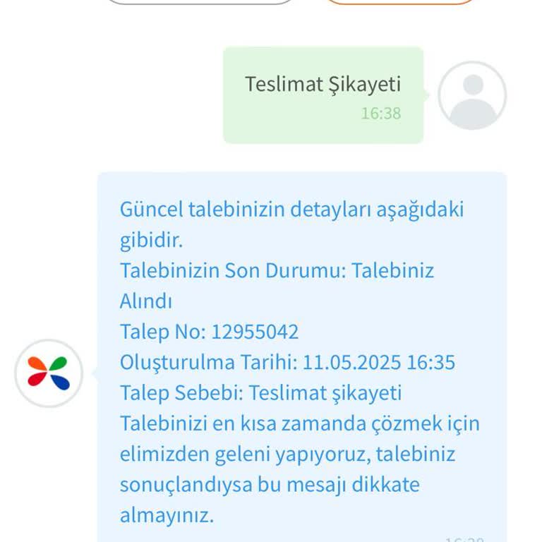 Çiçek Teslim Edilmediği Halde Teslim Edildi Olarak Bildirildi