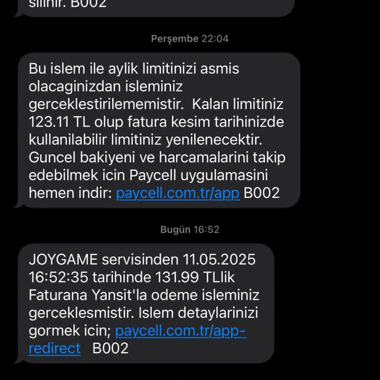Joygame Yükleme Yapıldı, Para Kesildi Ama Hesabıma Geçmedi