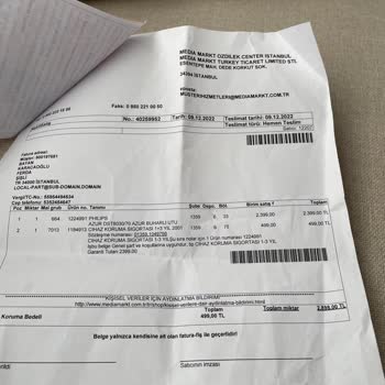 Ek Sigorta Teminatı Yerine Getirilmedi