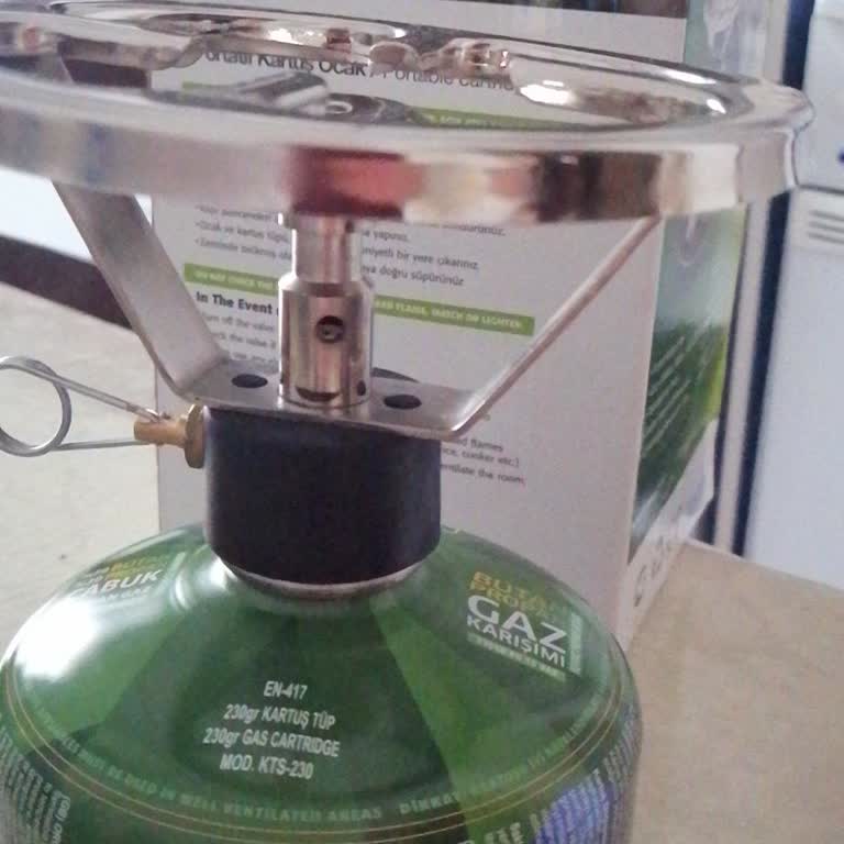 Aldığım Orcamp Portatif Kartuş Ocak Gaz Vermiyor, Çözüm Bekliyorum