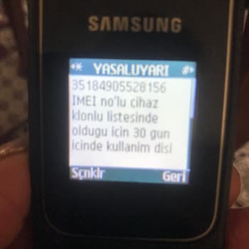 Satın Aldığım Telefonun IMEI Klonlandı, Destek Bulamıyorum