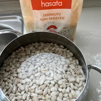Hasata Marka Fasulye Suda Bekletince Tamamen Parçalandı