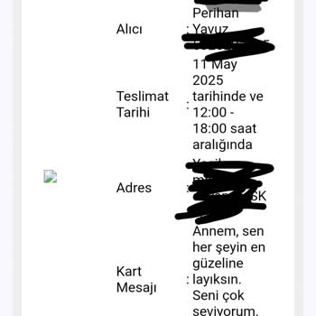 Anneler Günü Siparişim Zamanında Gelmedi Ve Ulaşacak Muhatap Bulamıyorum