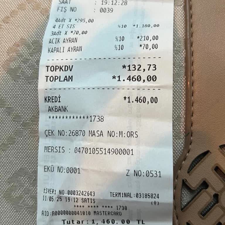 Anneler Günü Akşamında Kötü Hizmet Ve Soğuk Yemek Deneyimi