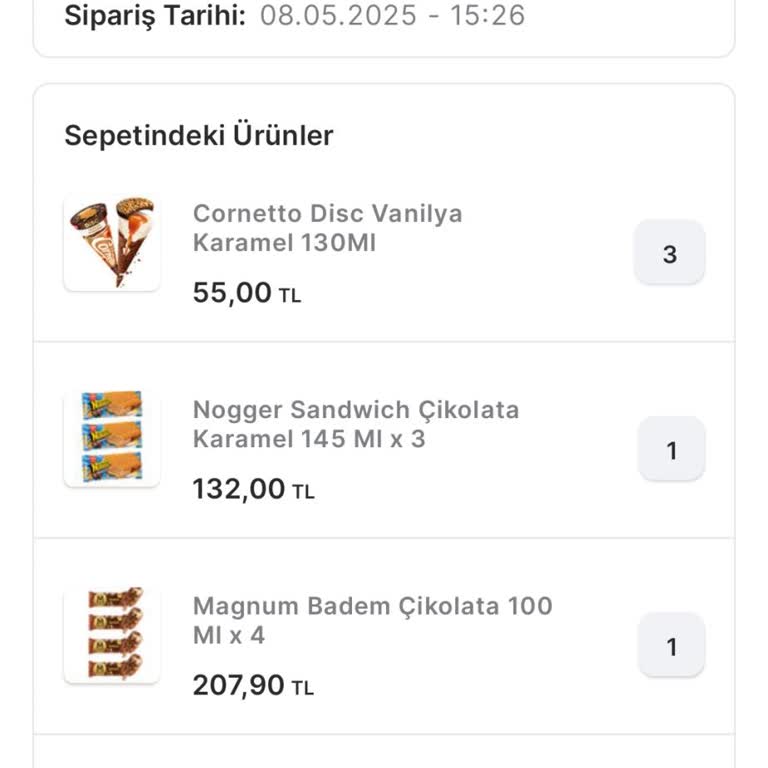 Migros Sanal Market'te Eksik Ürün Ve İade Sorunu