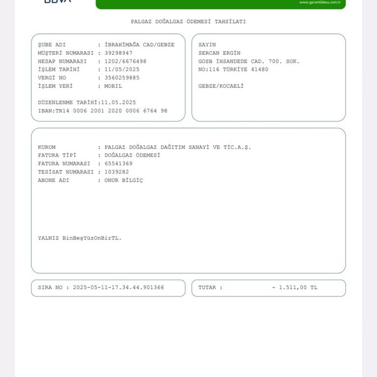 Yanlış Abonelik Numarasıyla Başkasının Faturasını Ödedim